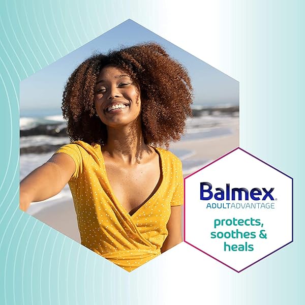 BALMEX ADULTADVANTAGE BPROTECTED SKIN RELIEF CREAM, WITH SKINSHIELD TECHNOLOGY, 3 OUNCE
