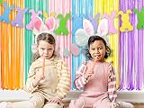 Rainbow Foil Fringe Curtain 2 Pack 3.28x8.2 ft Backdrop view 9