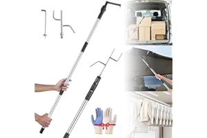 GENERIC Bed Buddy Truck Tool,Telescoping Truck Cargo Grabber, Truck Bed Retriever Tool, Truck Bed Extender Hitch Mount, Truck Grabber Reach Tool, Effortless Item Retrieval (1.7m/67in)