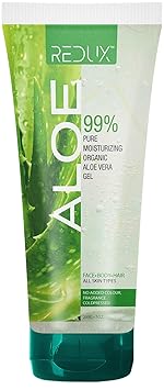 Captain Thug Aloe 99% Pure Moisturizing Organic Aloe Vera Gel with Moroccan Argan, Jojoba & Vitamin C+E - For Face, Body, Hair - 200GM