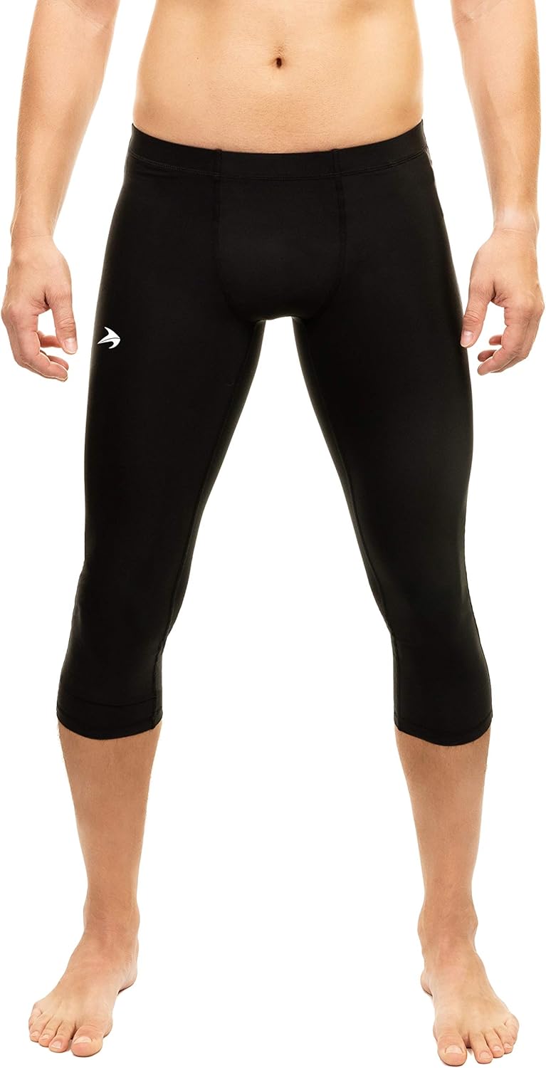 CompressionZ Men's Compression Pants Base Layer Running Tights Gym Leggings : Clothing
