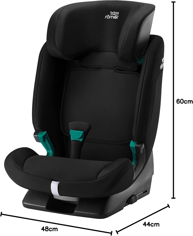 Kindersitz EVOLVAFIX, mit ISOFIX, für Kinder von 76-150 cm (i-Size), 15 Monate - 12 Jahre, Night Blue