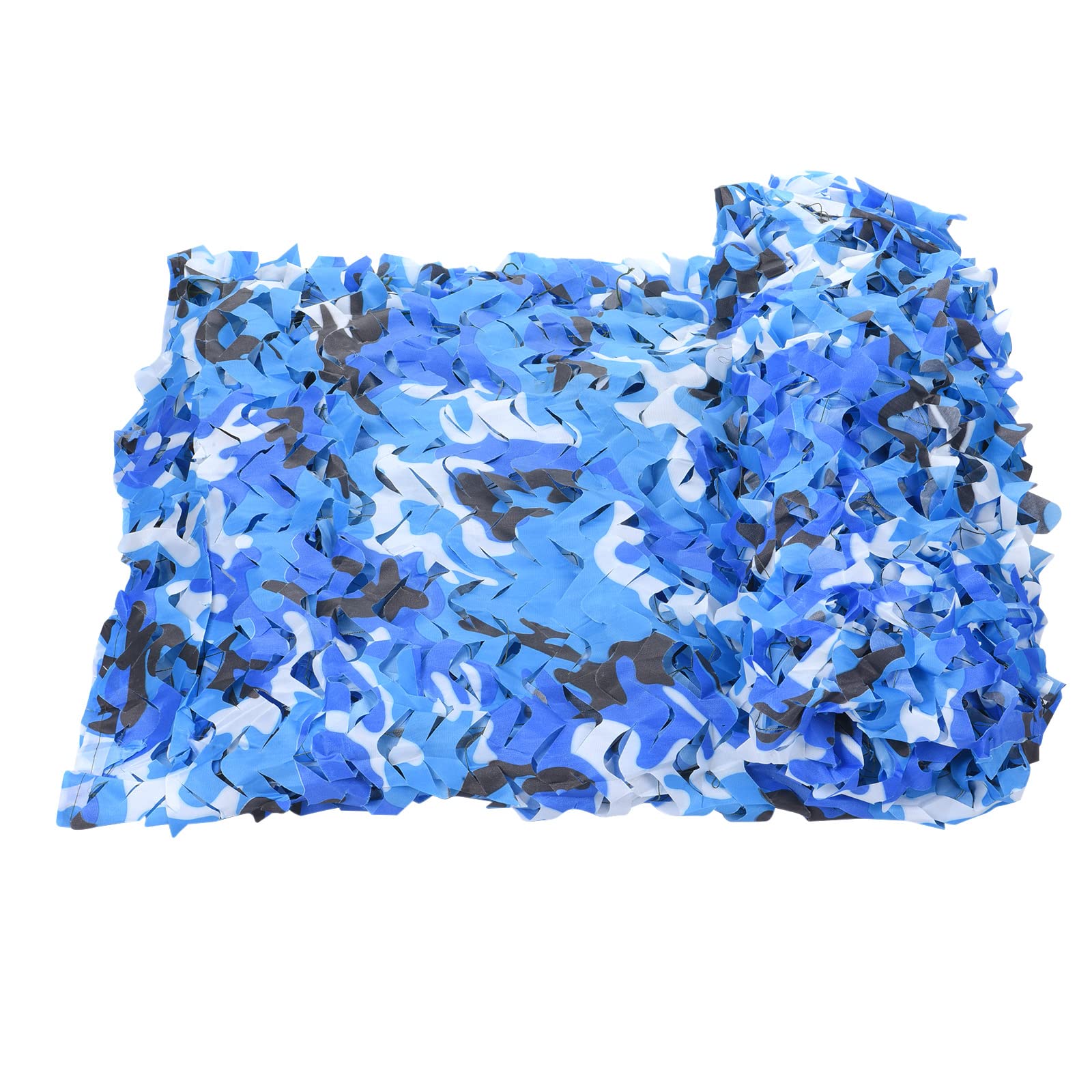 PATIKIL Camouflage Netting 10 x 10ft Camo Netting 210D Oxford Durable Camo Mesh Net Blind Sunshade Hunting Shooting Hide Army for Camping Theme Party Car Cover Decoration, Ocean Camo