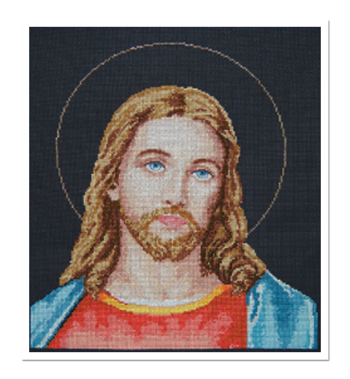 [WinCraftArt] jesus DIY Cross Stitch Pattern Complete Kit