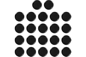 Levenger Circa Discs Binder Rings for Discbound Notebooks System, 22 Pack, Black, 1-Inch