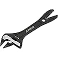 ARES 79008-8-Inch Thin Head Adjustable Alligator Wrench - 1 1/4-Inch Jaw Capacity - Chrome Vanadium Steel Construction - Alli