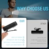Yaklim Running Light 2 Pack Clip On USB Rechargeable LED Flashlight view 4