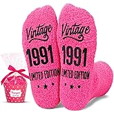 HAPPYPOP Unique Birthday Gifts for Women - Socks for 1985-1994 Birthday, Bday Gifts for Her