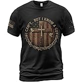 I Can't But I Know A Guy Shirt, Cross Shirt, Christian Shirts for Men, Jesus Tshirt, Religious Shirts for Men