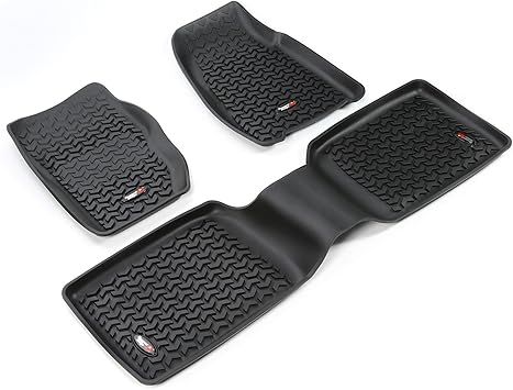Amazon Com Rugged Ridge 12987 30 All Terrain Floor Liner Kit