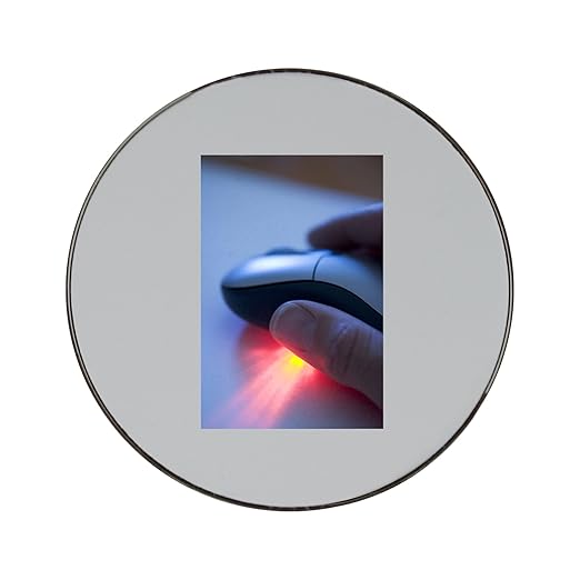 Compra Dedos de un hombre en un ratón de ordenador de metal ...