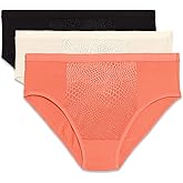 Warner's womens Blissful Benefits Tummy-smoothing Comfort Microfiber Hipster 3-pack Ru5023w