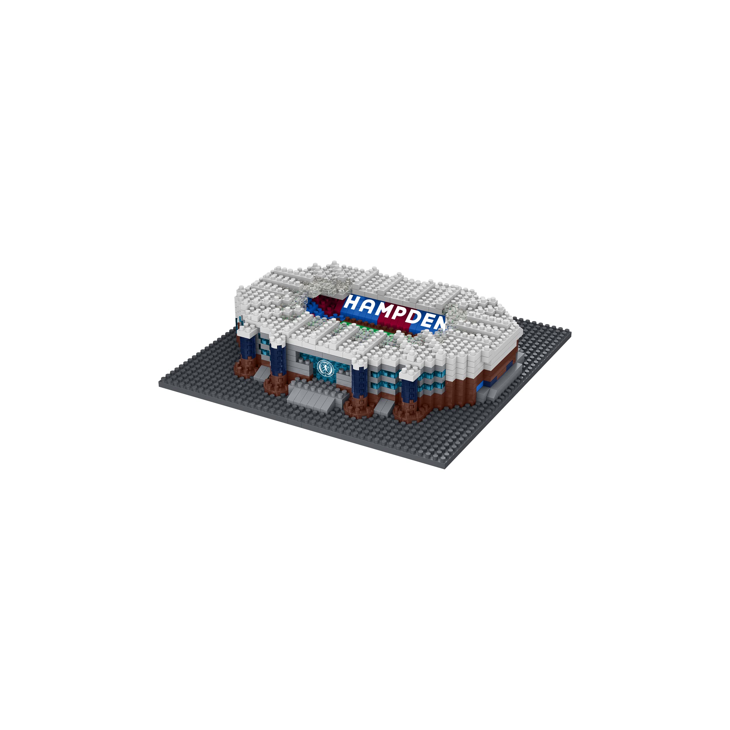 FOCO Officially Licensed Scotland Hampden Park BRXLZ Mini Stadium 3D Bricks Construction Toy Model