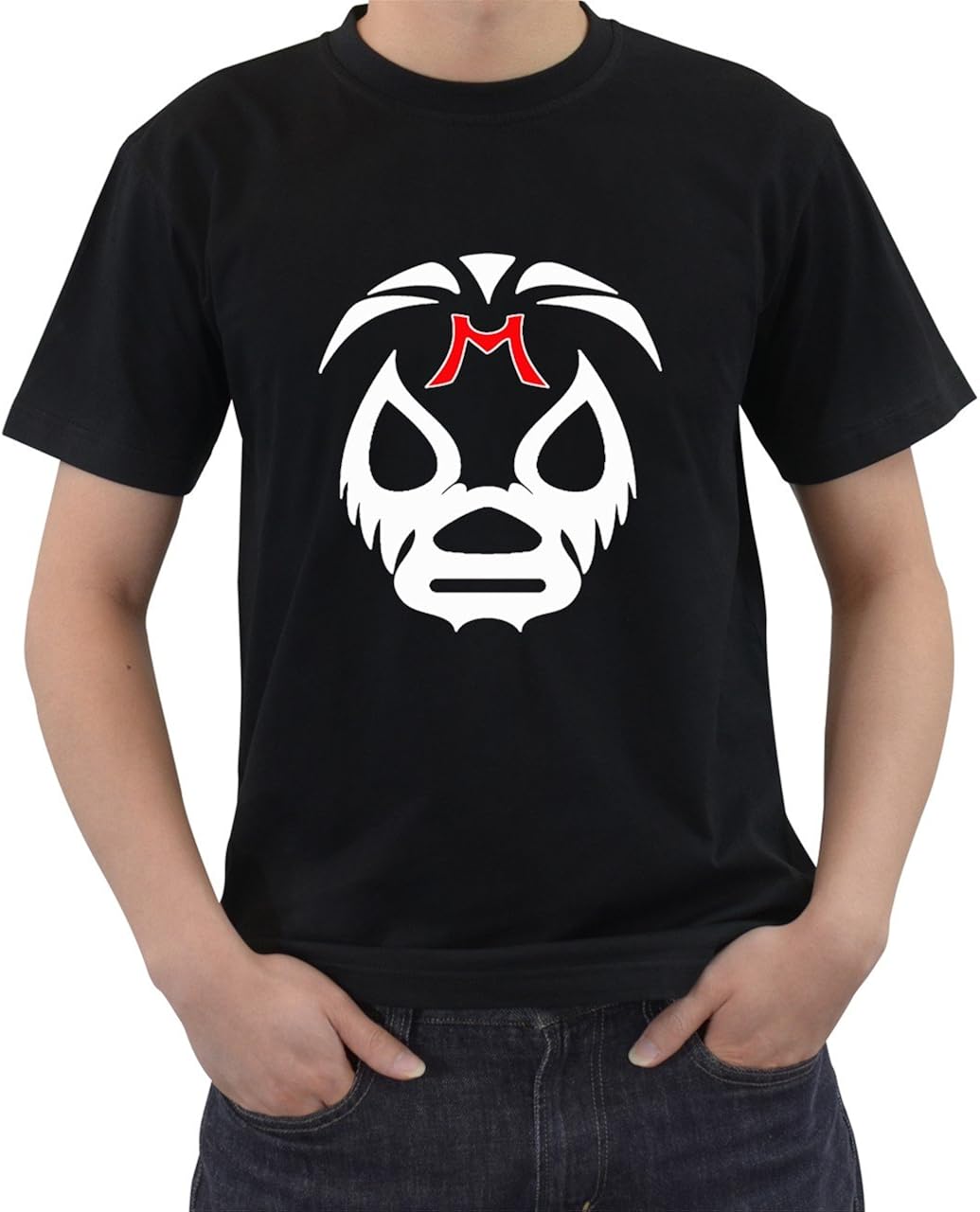 luchador mask shirt
