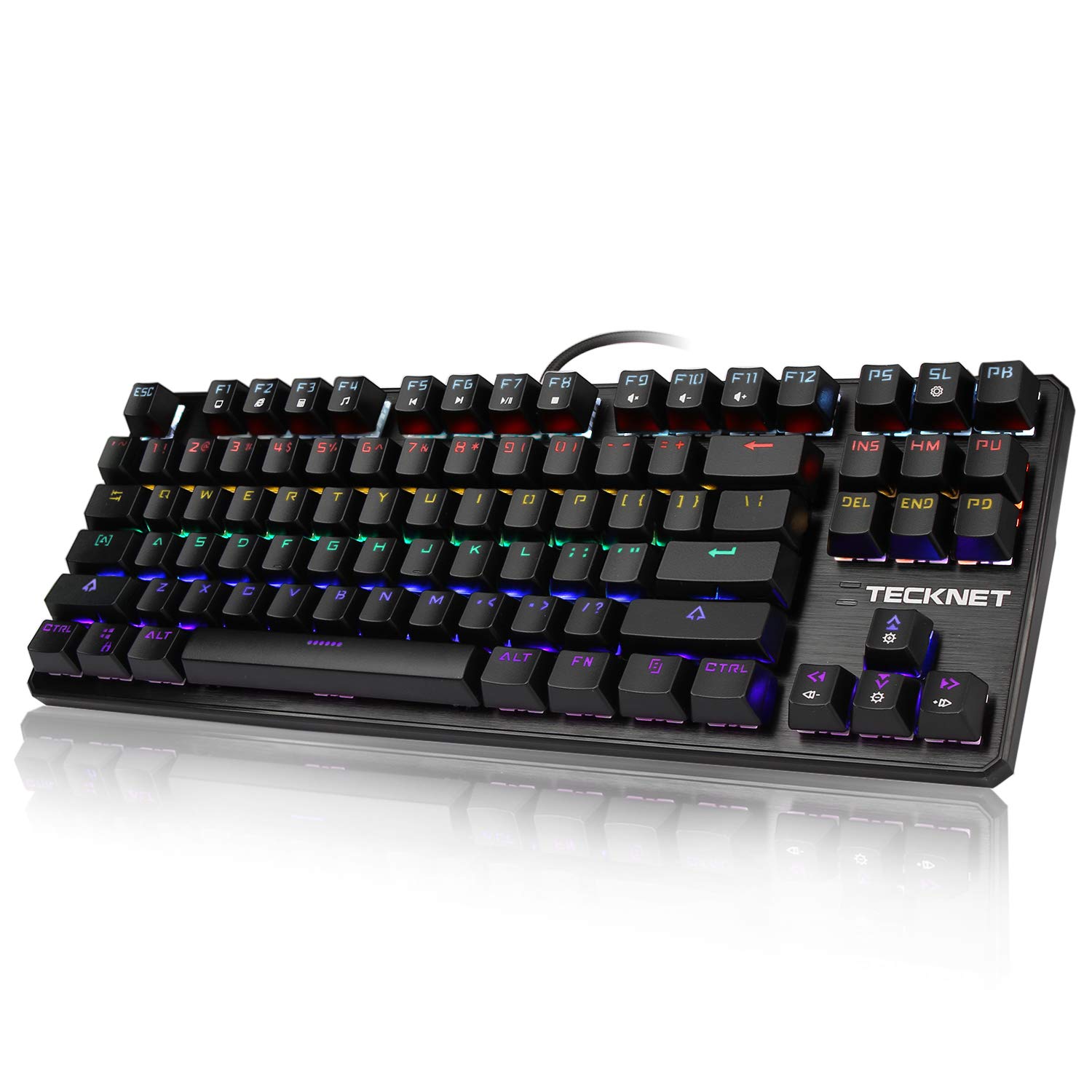 Buy Mechanical Keyboard Rainbow Backlit Illuminated Wired