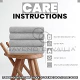 GC GAVENO CAVAILIA Large Towels Bath Sheet 4 Pack 75x135 cm 450 GSM view 4