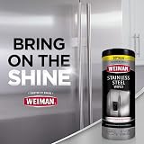 Weiman Stainless Steel Cleaner Wipes 2 Pack Fingerprint Resistant Kitchen view 7