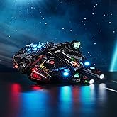 BRIKSMAX 2.0 Light Kit for Lego The Dark Falcon -Innovative Led Lighting Compatible with Lego Star Wars 75389 - Not Included Lego Set