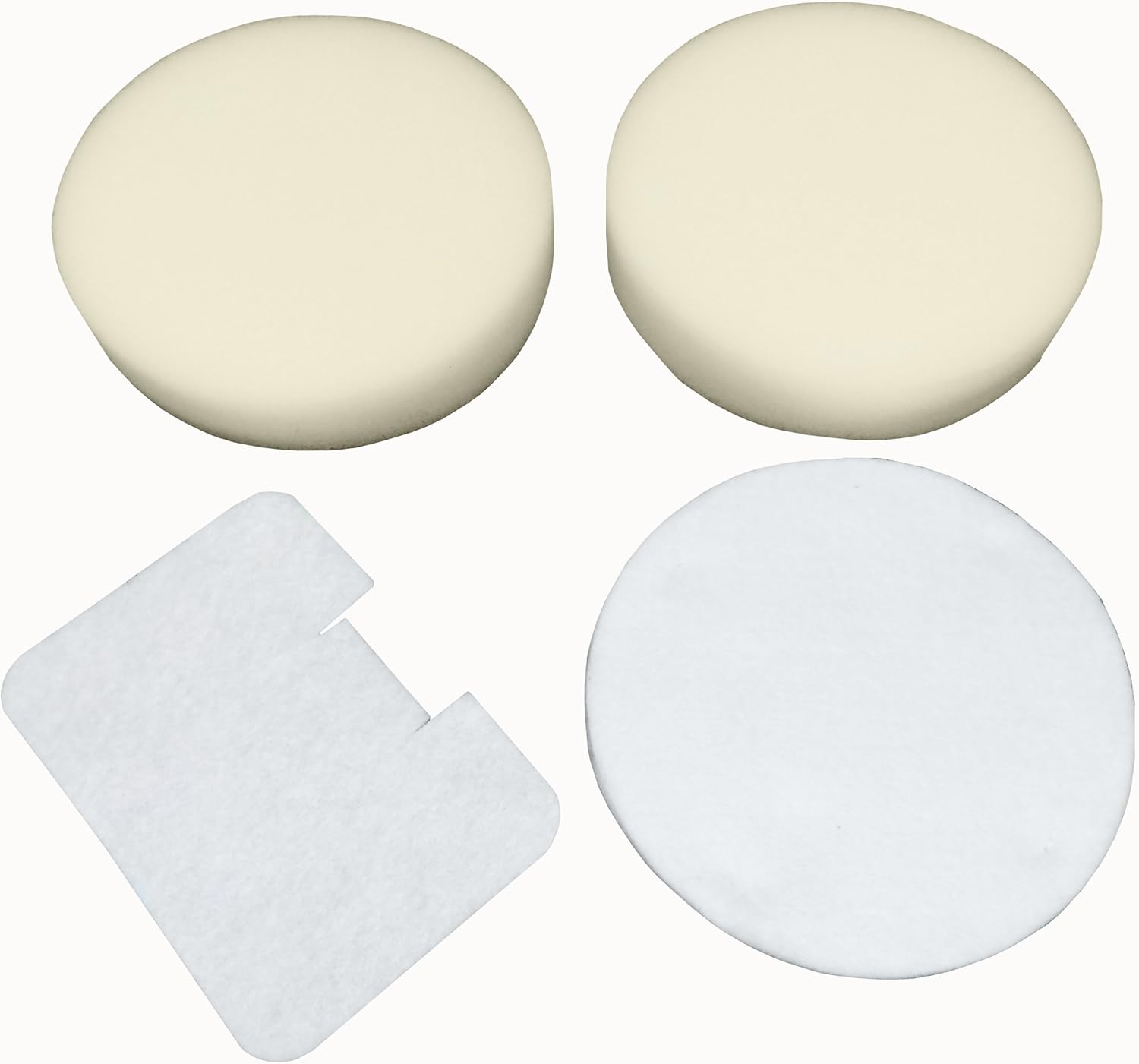 4YourHome Shark NV22L Navigator Replacement Foam and Felt 4 Piece Filter Kit, Shark Part XF22