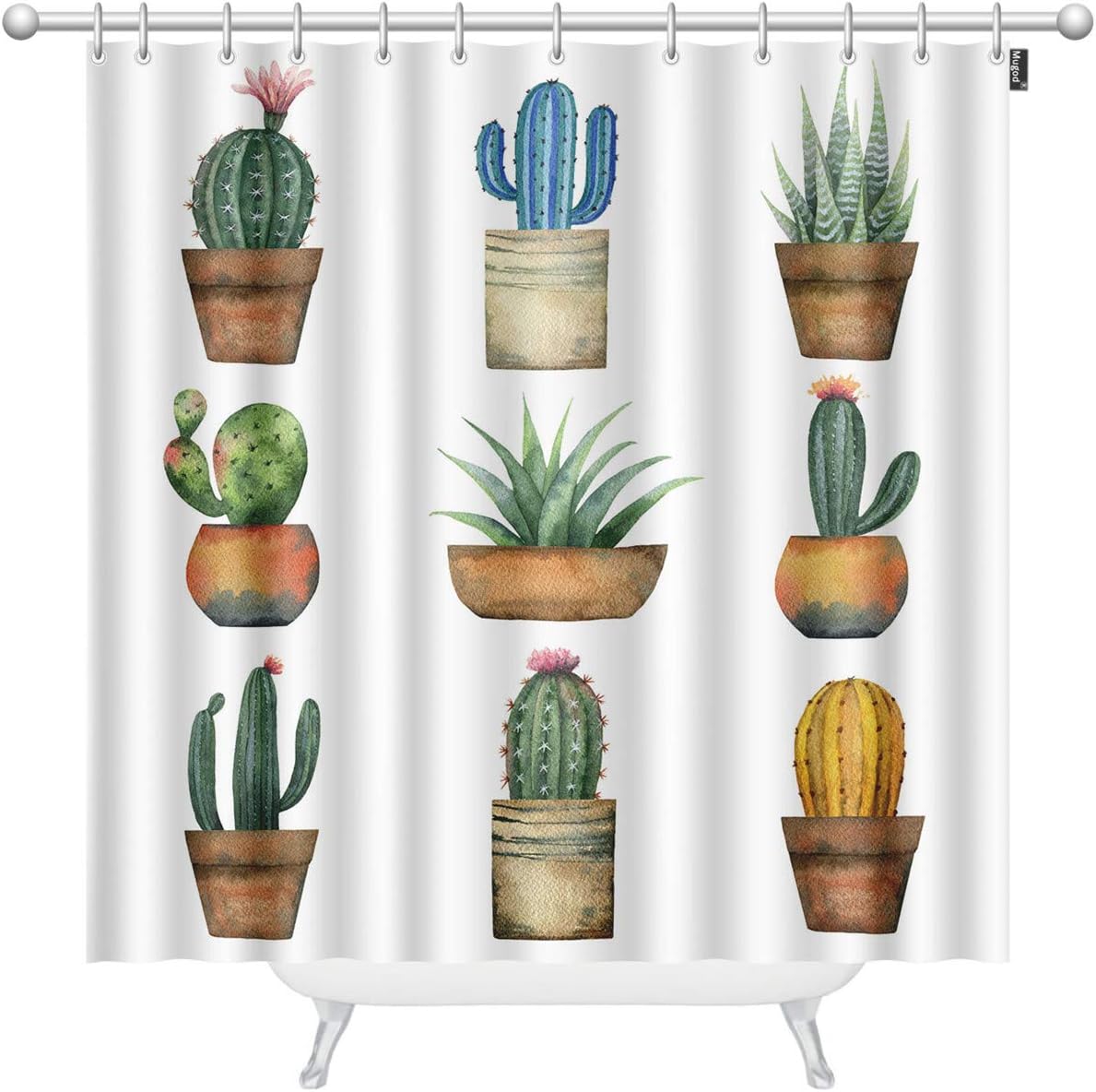 Amazon Mugod シャワーカーテン 水彩バナー 白い背景に赤いポピーの花 装飾 浴室 防カビ 防水生地 シャワーカーテン フック12個付き 72 X78 Showercurtain F0140 F8 シャワーカーテン ホーム キッチン オンライン通販