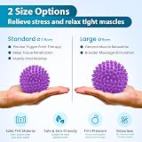 Beenax Lacrosse & Hard Spiky Massage Ball Set - Trigger Point & Myofascial view 3