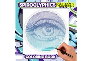 Graffiti Spiroglyphics Coloring Book: Art of Street Spiral Book Drawing Lines Art | For Adults, Teens or Lovers| Gag Gifts | 
