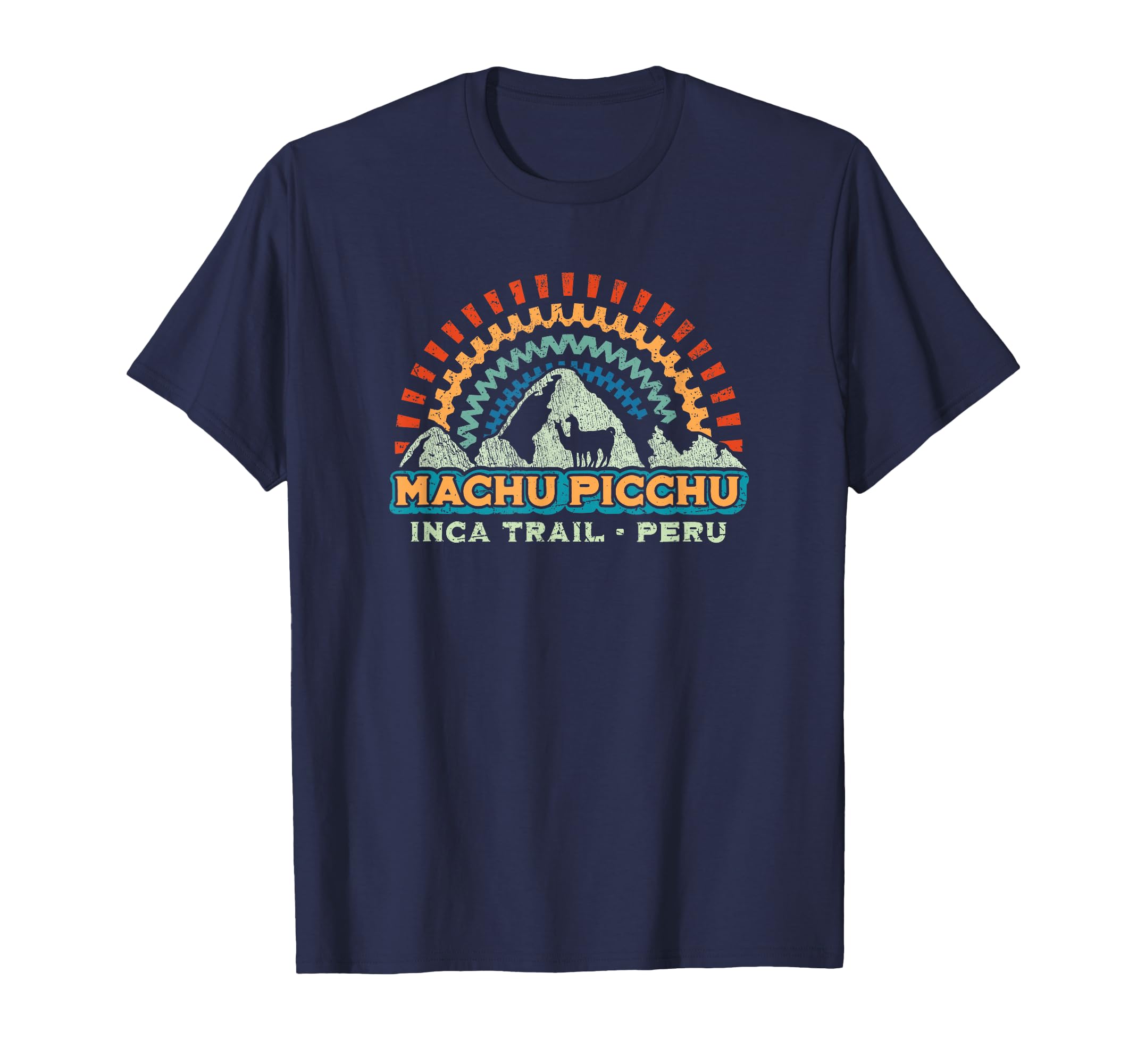 Photo 1 of *USED*
Machu Picchu Retro Llama | Cuzco Peru | Vintage Inca Trail T-Shirt Large dark gray