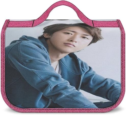 Amazon トイレタリーパッケージ Arashi 嵐 大野智 人気メイクボックス推す化粧ポーチ多機能の出張ハンドバッグ 学生 小物包み 男女兼用化粧袋 洗面用品収納バッグ プレゼント化粧ポーチ 機能的 大容量 コンパクト 出張 海外 旅行グッズ 贈り物 22 18 5 8cm 化粧