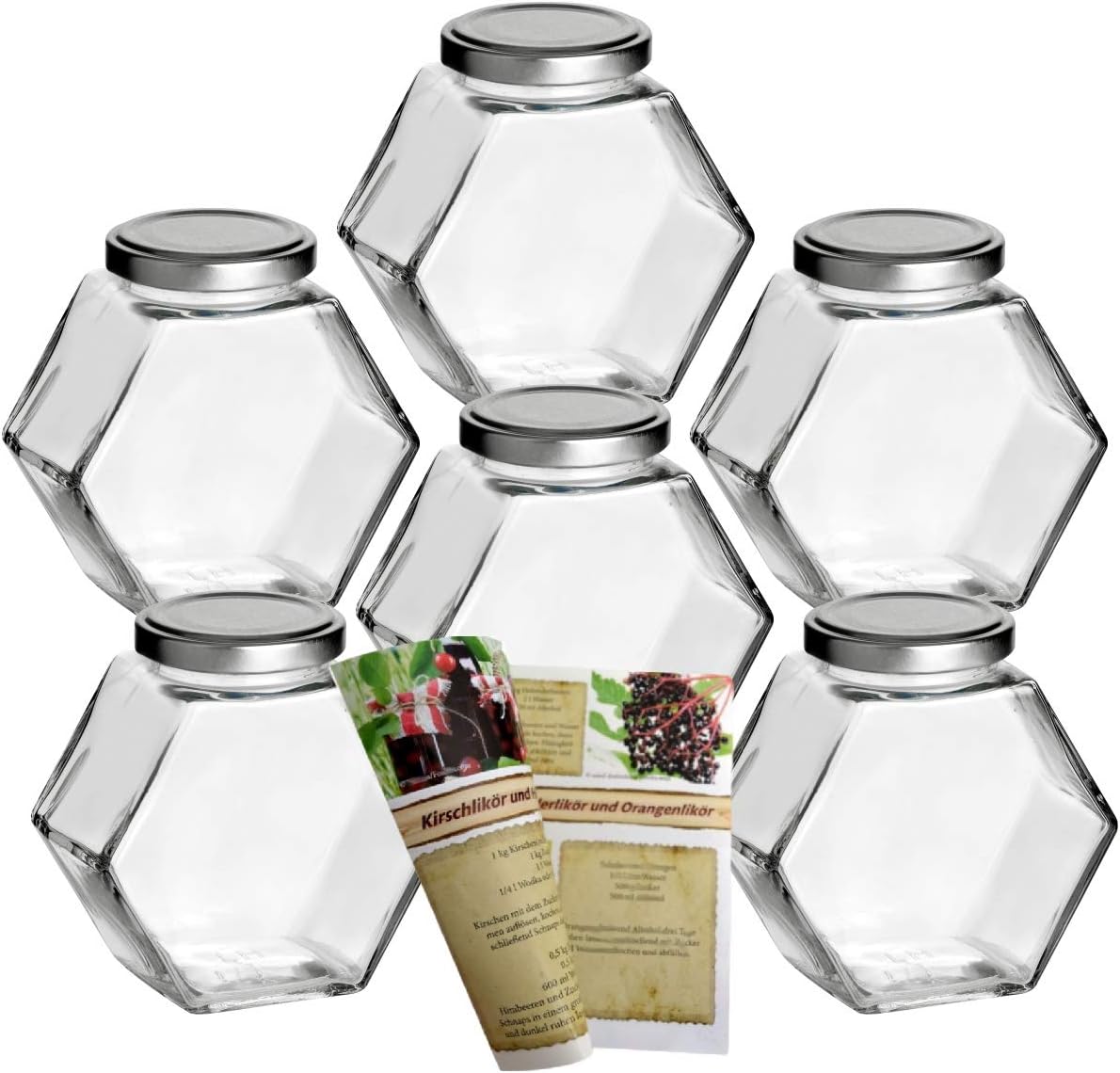 vasetti di spezie con agitatori