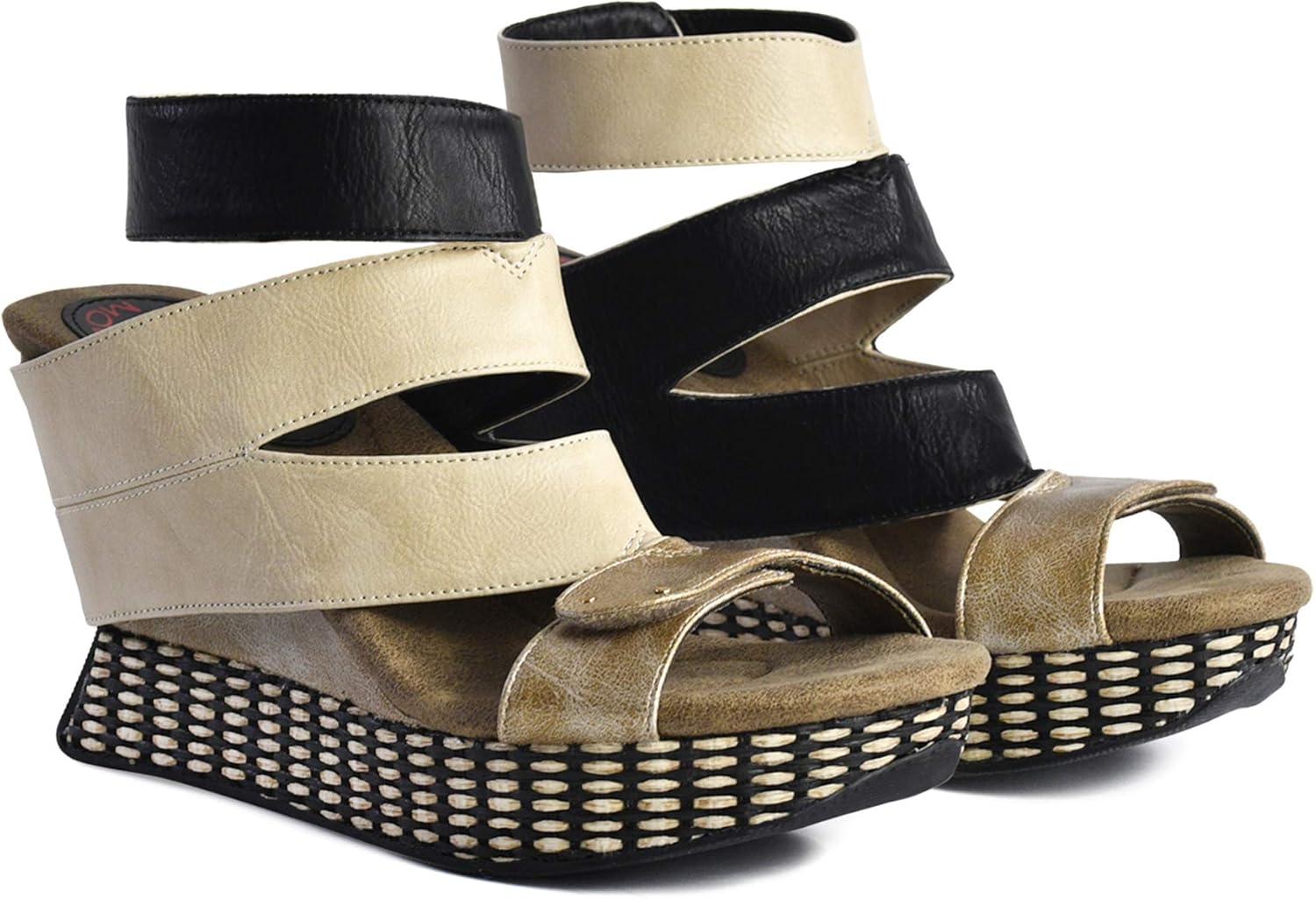 bzees sunset wedge sandal