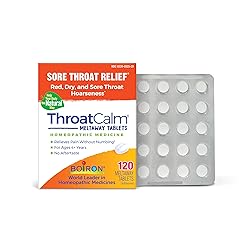 Boiron ThroatCalm Tablets for Relief of Sore