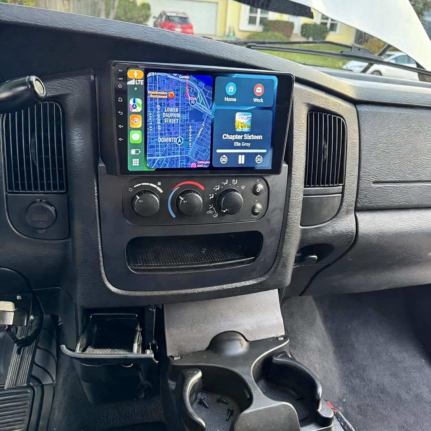 Photo 1 of 9 inch Android 13.0 Stereo Radio for Dodge Ram 1500 2500 3500 2003 2004 2005, 2GB +32GB,Touch Double Din Radio Stereo Car with Wireless Carplay/Android Auto GPS BT WiFi Camera (2G+32G)