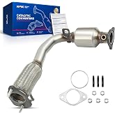 KAX Front Catalytic Converters W/Gasket Kit for Chevrolet Equinox 2015-2017 | for GMC Terrain L4 2.4L 2015-2017 OE# 16796 16581 644066 EPA Compliant Direct Fit Emission Control Long-Lasting Design