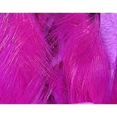 Hareline Fly Tying Magnum Rabbit Strips &ndash; Wide Rabbit Fur Strip Material for Streamers, Pike, Musky &amp; Saltwater Flies