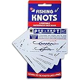 Pro-Knot Fishing Knots - Waterproof Knot Cards With 12 Best Fishing Knots | Easy To Follow Knot Tying Instructions | Fisherman Gift Idea