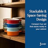 joeji's Kitchen Mini Oval Ceramic Baking Dishes Set of 4 view 7