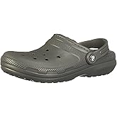 Crocs - Women's Classic Lined Clog Mule, Size: 9 D(M) US Mens / 11 B(M) US Womens, Color: Slate Grey/Smoke