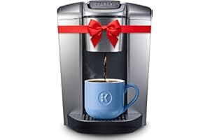 Keurig K-Elite Single Serve K-Cup Pod Coffee Maker, With Iced Brew Functionality And Quiet Brew Technology, Brushed Silver