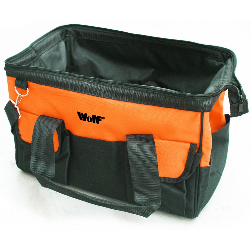Wolf Tool Bag Tough and Strong Heavy Duty Nylon Tools Bag with External