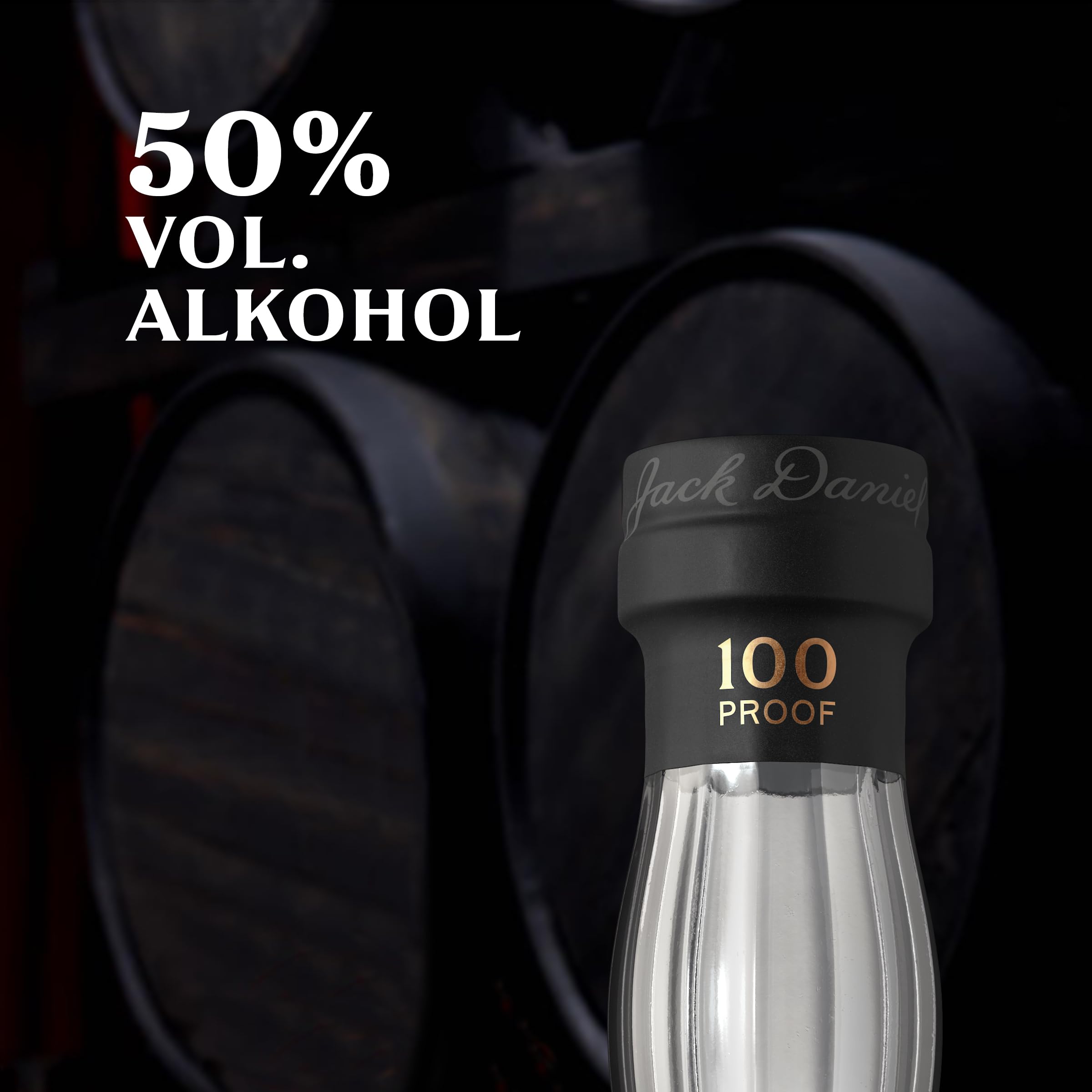 Jack Daniel's Bonded Rye - Tennessee Whiskey - Super Premium - Geschenkempfehlung- Komplexer Geschmack mit Noten von Trockenfrüchten, Toffee und Karamell-0.7L/50% Vol. 6