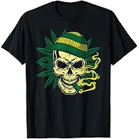 90s skull & weed Smile tシャツ 90s skull & weed Smile tシャツ
