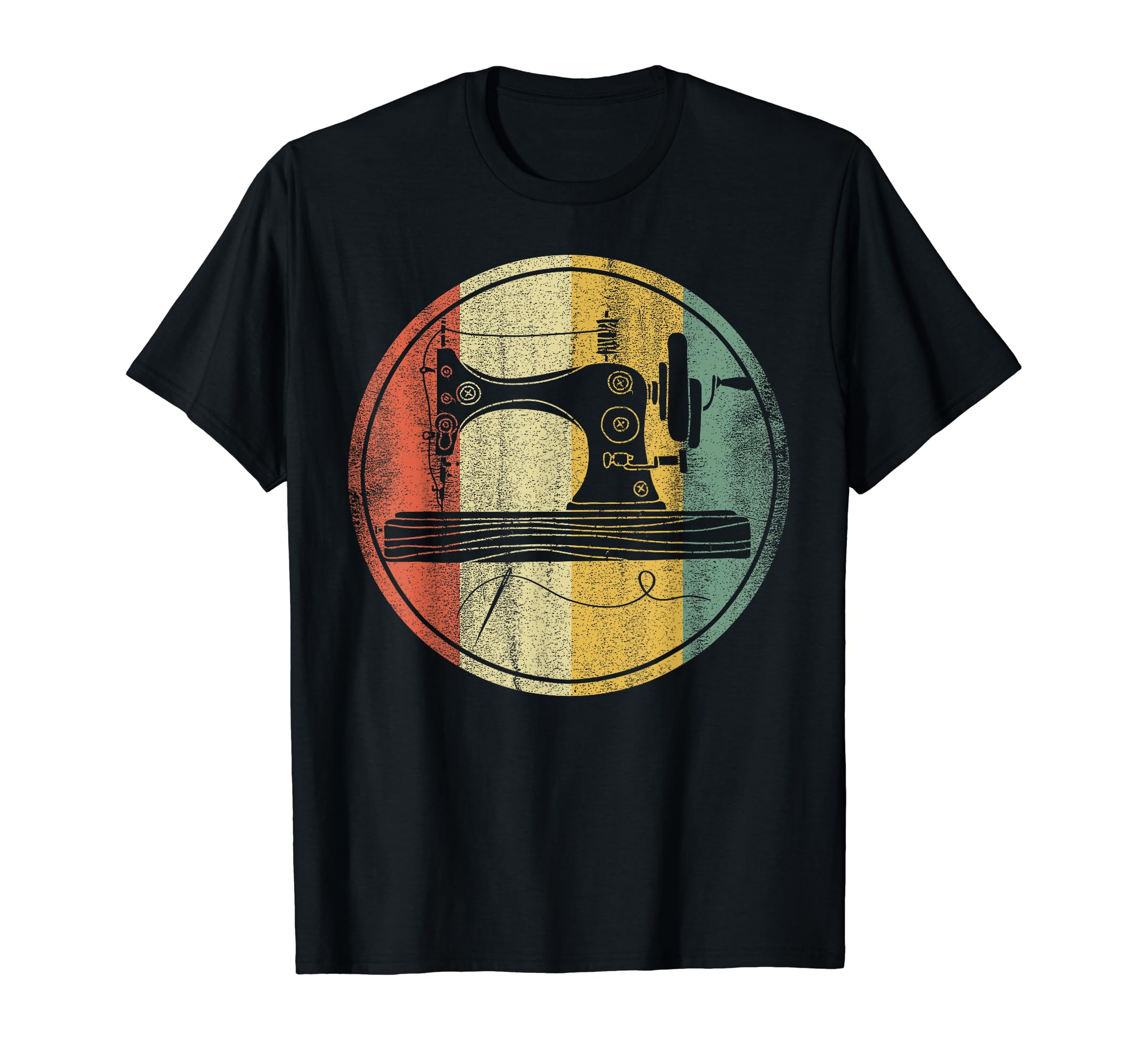 Retro Sewing Machine Seamstress Embroider Quilter Quilting T-Shirt