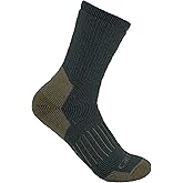 Carhartt mens Heavyweight Synthetic-wool Blend Crew Sock