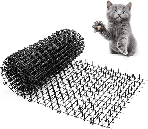 plastic spikes to deter cats