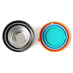 Ecolunchbox Seal Cup Trio 3-Piece Nesting Stainless