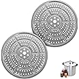 Impresa Products 2-Pack Pressure Canner Rack / Canning Rack for Pressure Cooker - Stainless Steel - Compatible with Presto, A