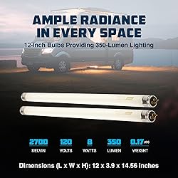Camco Unknown 54880 12V F8T5/CW Fluorescent Light