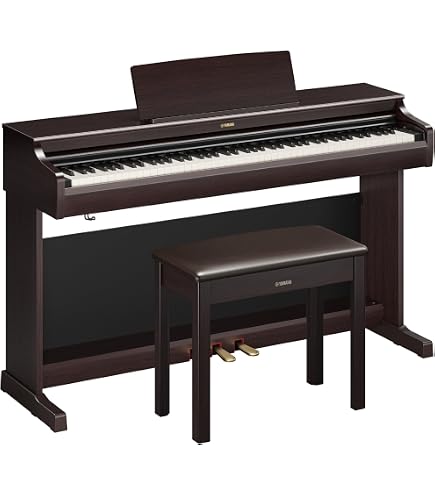 Amazon.com: Yamaha YDP164 Arius Series Piano with Bench, Dark