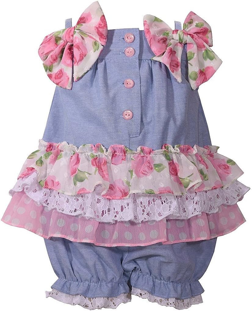 baby girl bubble romper