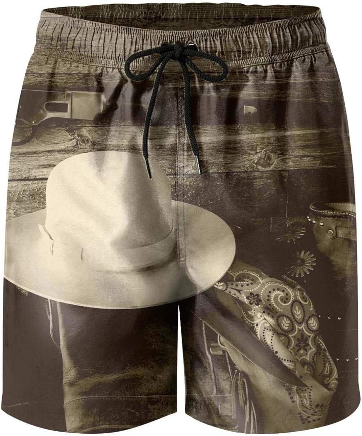 cowboy boots and shorts men